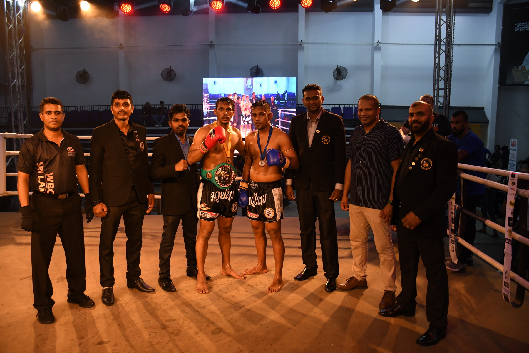Sri Lanka’s First WBC Title Fight